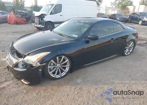 2009 Infiniti G37 from USA, damaged, VIN JNKCV66E89M722518